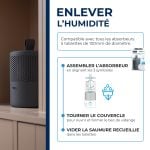 Absorbeur d’humidité + 1 tablette