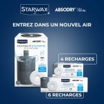 Pack de tablettes Starwax Absodry