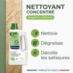 Nettoyant concentré pour parquets et sols stratifiés Ecocert