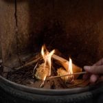 Rouleaux allume feu FSC pour poêle, cheminée et barbecue