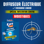 Diffuseur électrique + recharge anti-moustiques