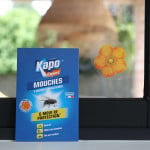 Stickers anti-mouches fleurs