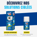 Recharge pour diffuseur automatique mouches moustiques