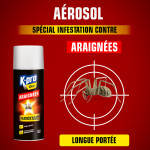 Aérosol foudroyant araignées