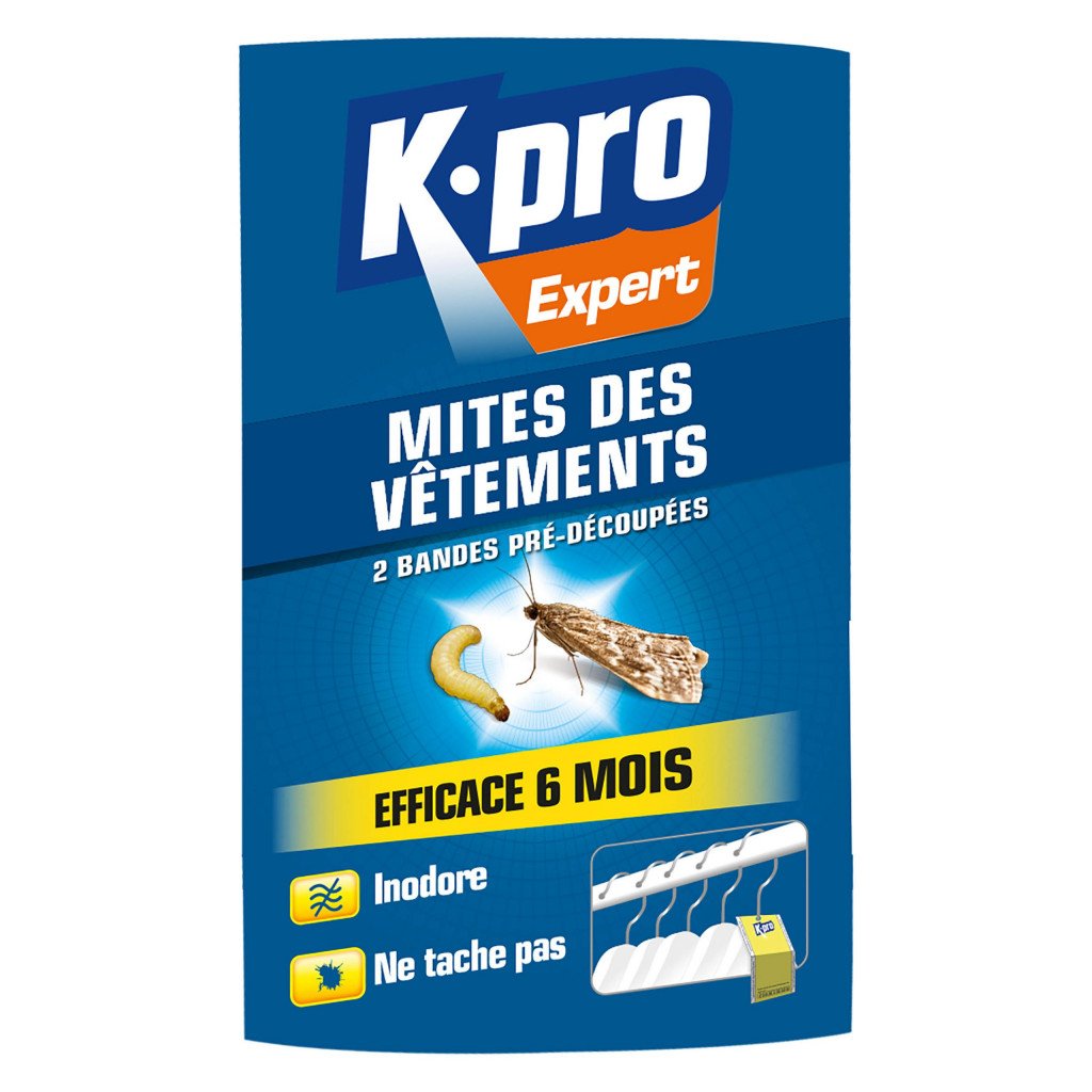 Papier accordéon contre les mites des vêtements