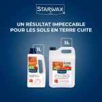 Lait de brillance pour tomettes et terres cuites