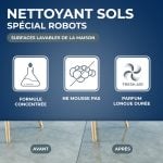 Nettoyant sols Spécial Robots