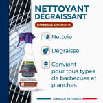 Nettoyant dégraissant pour plancha et barbecue