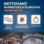 Nettoyant dégraissant pour plancha et barbecue