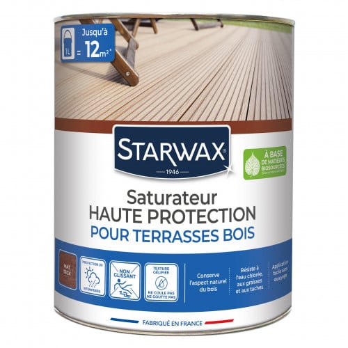 Saturateur Haute protection pour terrasses bois