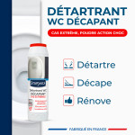 Détartrant surpuissant poudre pour WC