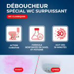 Déboucheur spécial WC