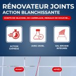 Rénovateur joints action blanchissante