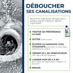 Déboucheur biologique pour canalisations