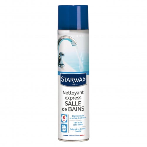 Nettoyant brillant express pour salle de bains