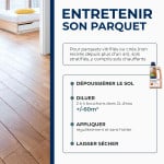 Entretien brillant pour parquets et sols stratifiés