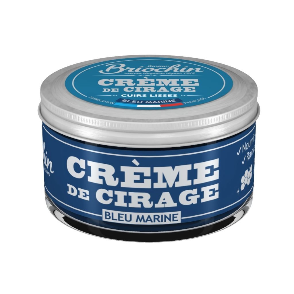 Crème de cirage bleu marine