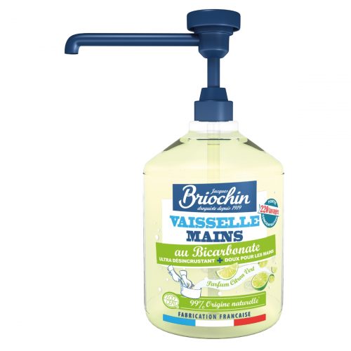 Liquide Vaisselle Mains Bicarbonate de soude & Citron vert Ecocert